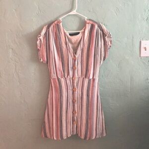 Blue rain BoHo dress